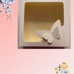 Висока коробочка метелик 🦋  Підходить для маршмеллоу на 500г.