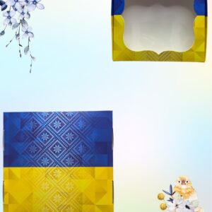 Коробочка патріотична підходить на 500грамів желейних цукерок 🇺🇦